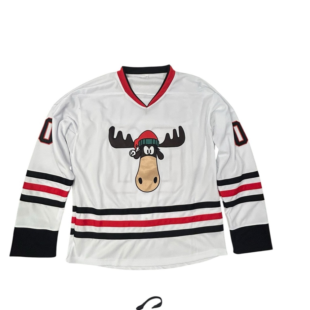 Griswold National Lampoon Christmas Hockey Jersey‎ “00” Men’s M Oversized Moose